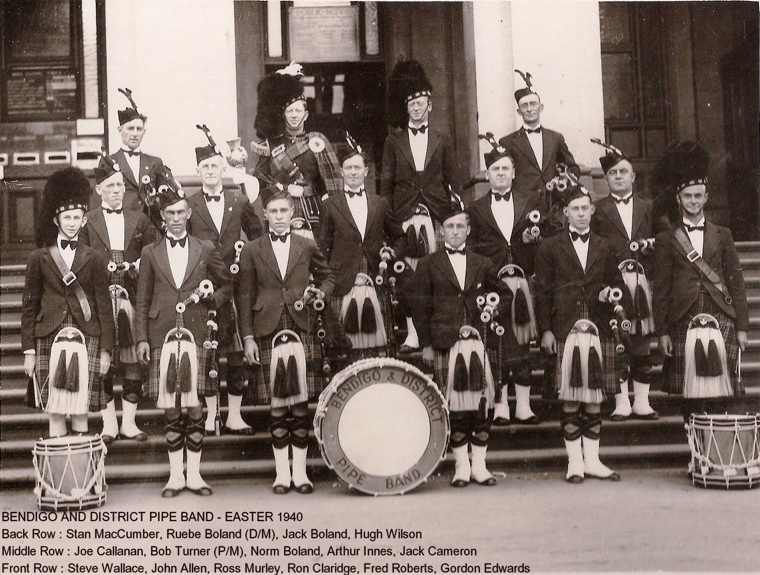 Historical band photo